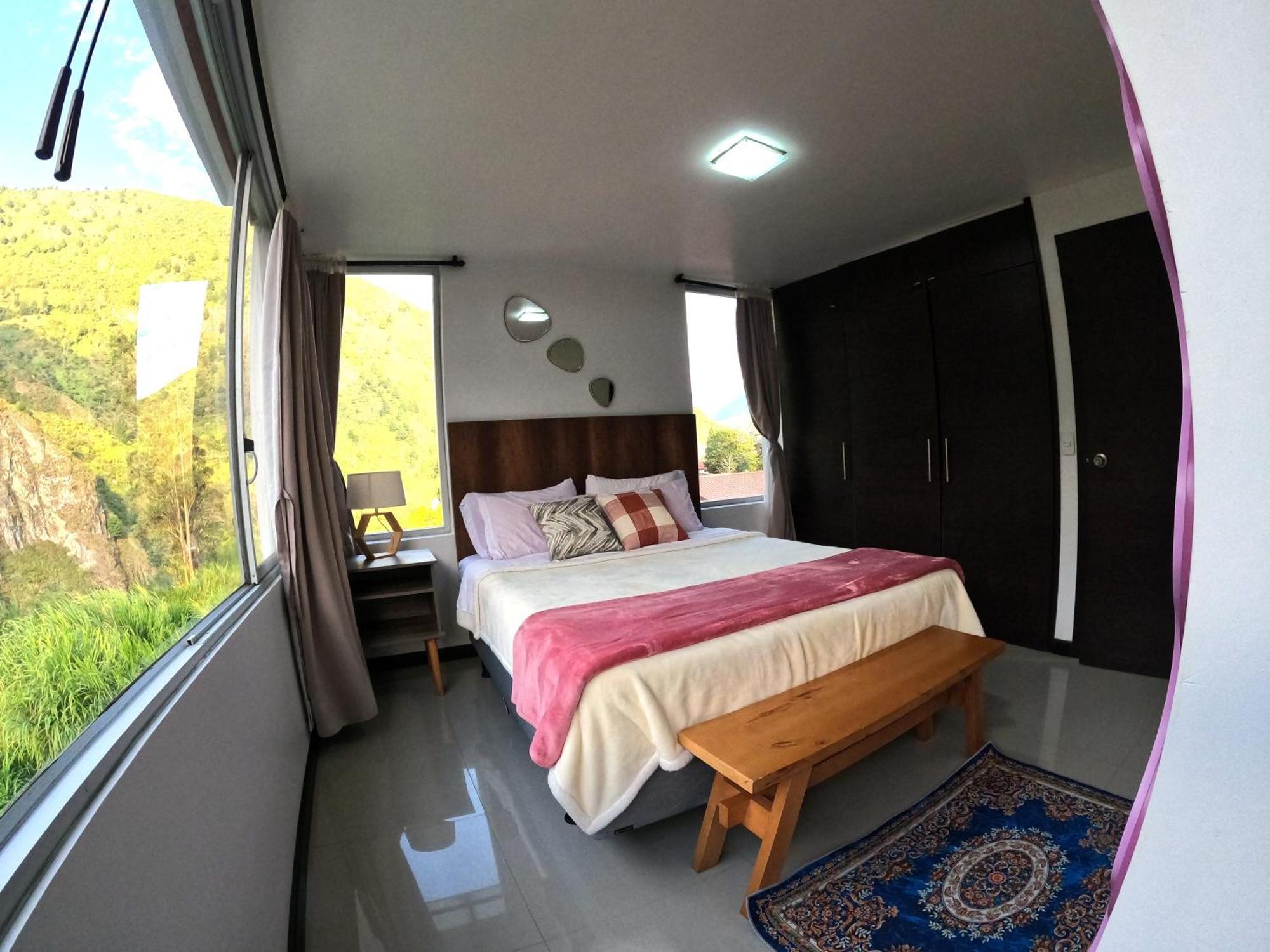 Casa Vista Hermosa Banos  Luaran gambar