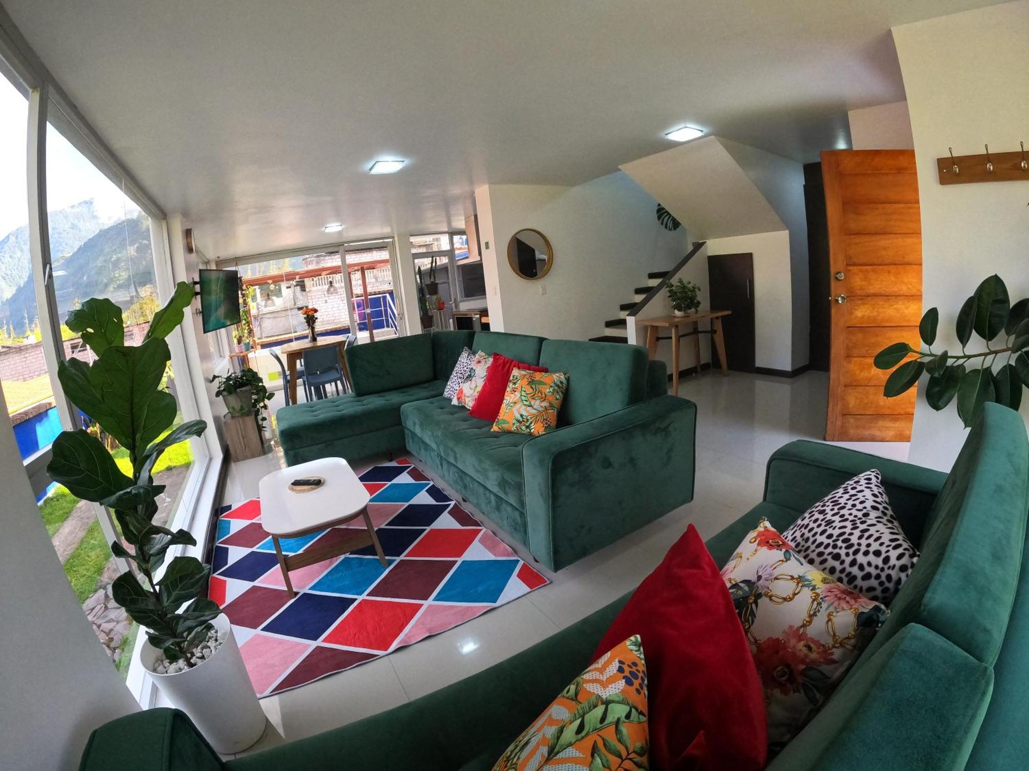 Casa Vista Hermosa Banos  Luaran gambar